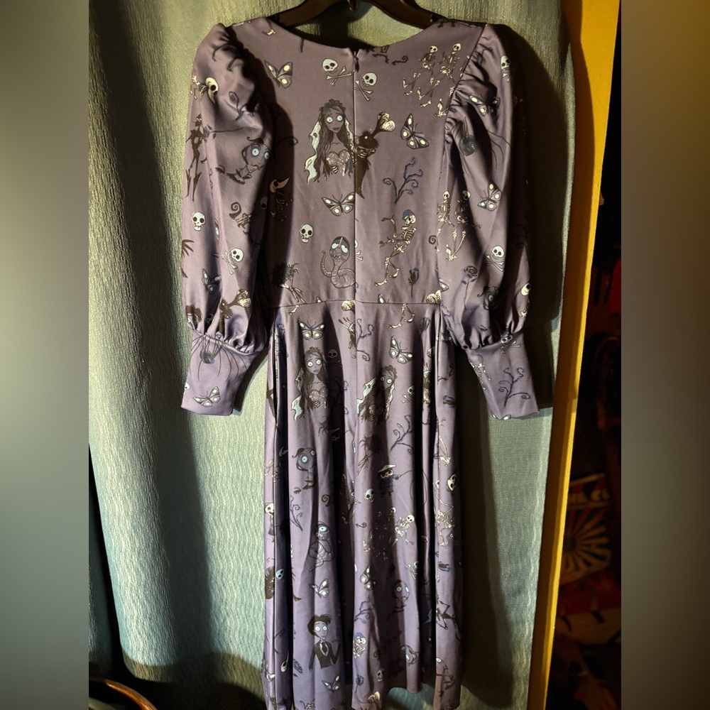 La Femme En Noir x Corpse Bride Dress w/ belt NWT - Picture 9 of 12